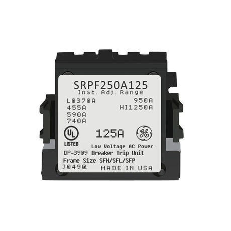 GENERAL ELECTRIC SRPF250A125
