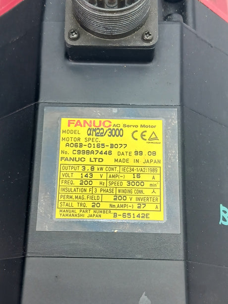 A06B-0165-B077 FANUC