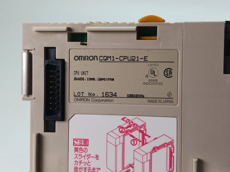 CQM1-CPU21-E + OCH OMRON