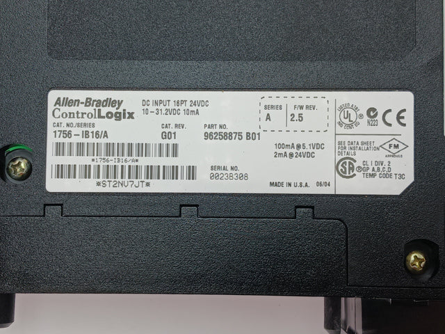 1756-IB16 ALLEN BRADLEY