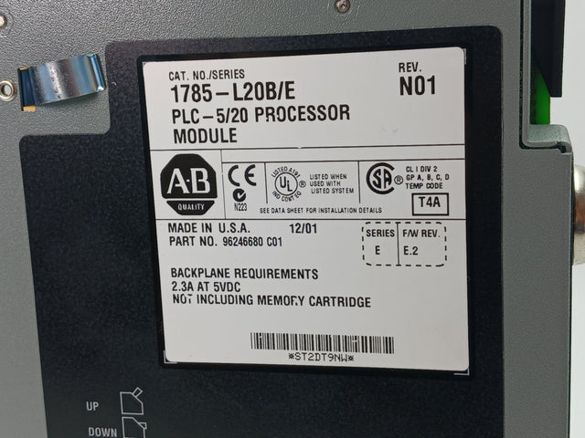 1785-L20B ALLEN BRADLEY