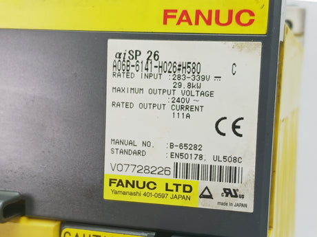 A06B-6141-H206#H580 FANUC