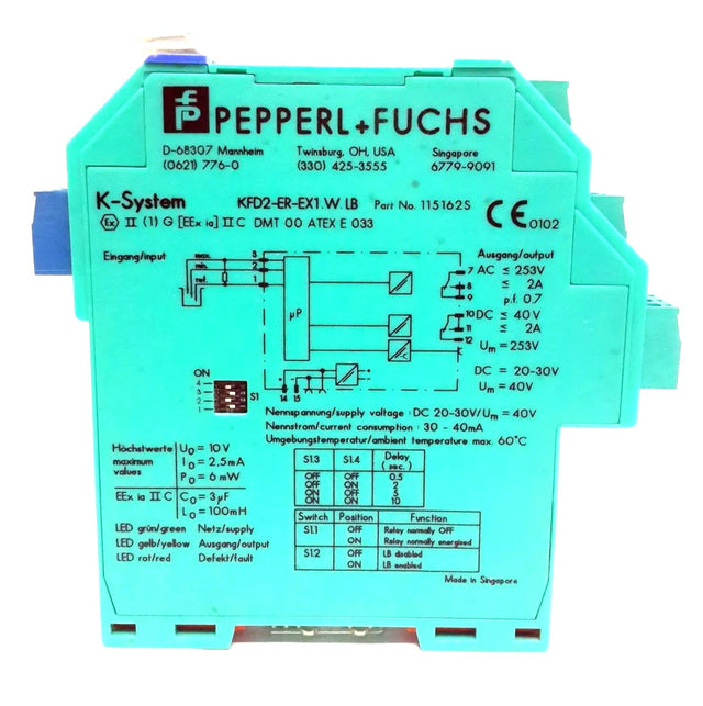 PEPPERL+FUCHS 217732-KFD2-ER-Ex1.W.LB