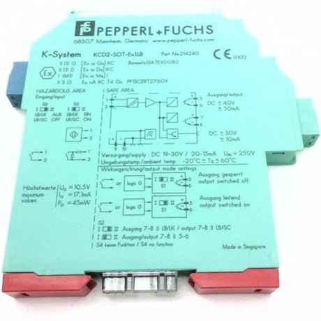 PEPPERL+FUCHS 214240-KCD2-SOT-EX1.LB