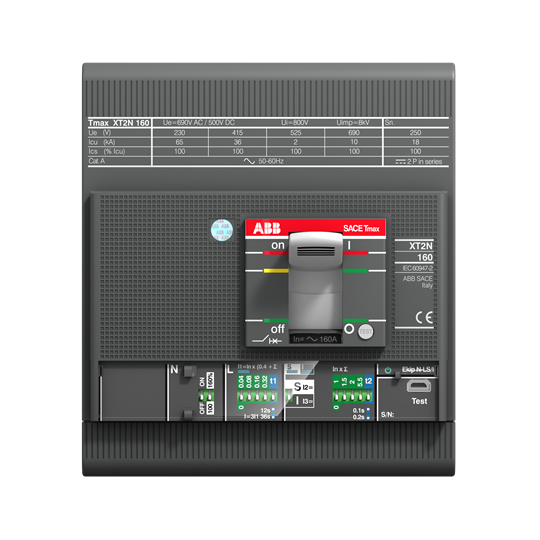 ABB 1SDA067092R1-XT2N160EkipLS/IIn=63A4pFF