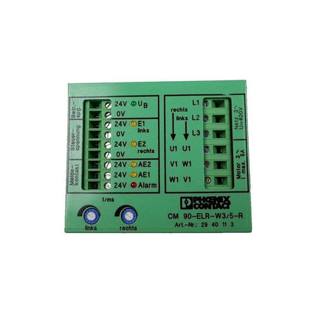 PHOENIX CONTACT CM90-ELR-W3/5-2944915-ReversingloadrelayModule