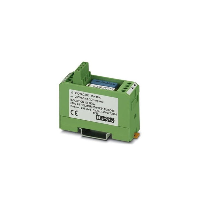 PHOENIX CONTACT 2964843-RelayModule-EMG25-REL/KSR-230/2X21AU/SO46