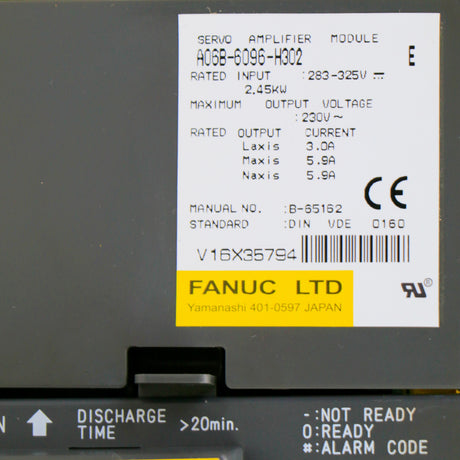 A06B-6096-H302 FANUC