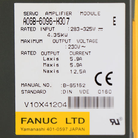 A06B-6096-H307 FANUC