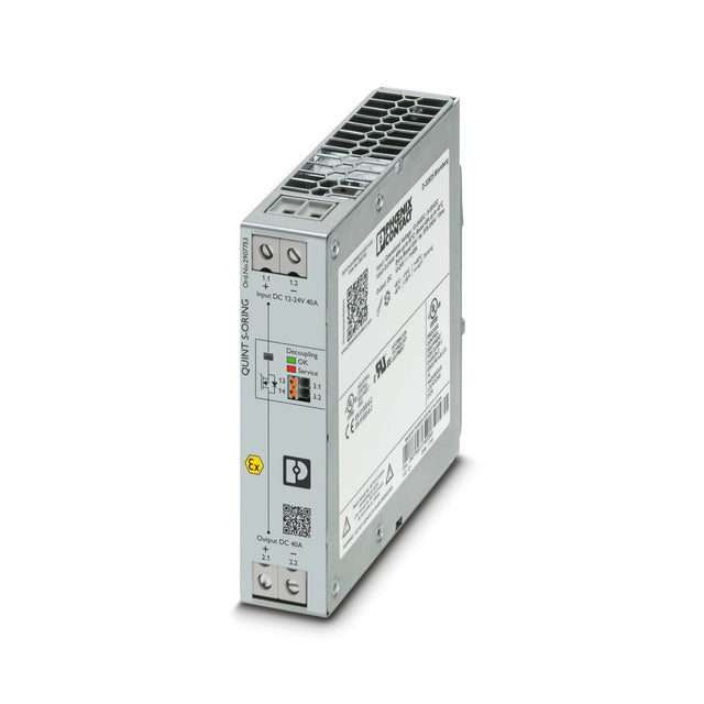 PHOENIX CONTACT 2907753-QUINT4-S-ORING/12-24DC/1X40/+
