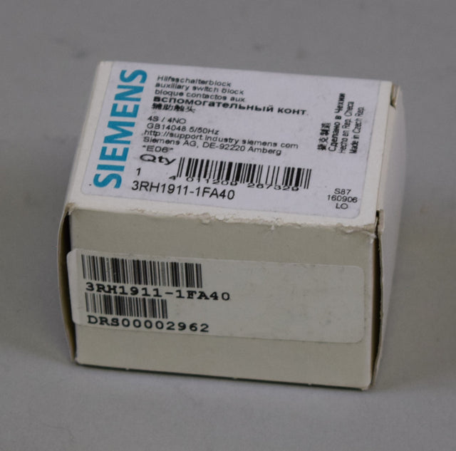 SIEMENS 3RH1911-1FA40