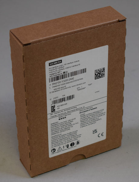 SIEMENS 3RK2100-1CG00-2AA2