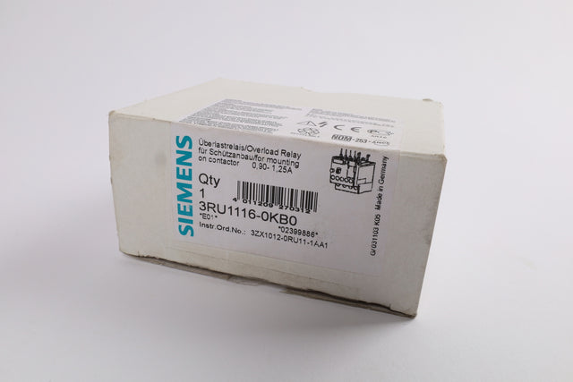 SIEMENS 3RU1116-0KB0