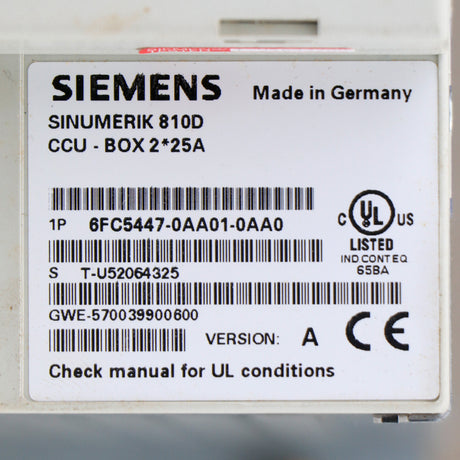 6FC5447-0AA01-0AA0 SIEMENS