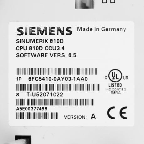 6FC5410-0AY03-1AA0 SIEMENS