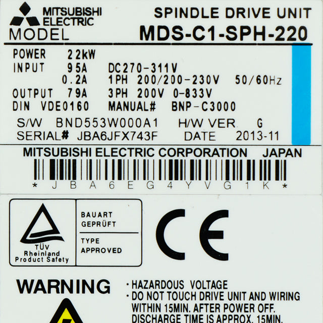 MDS-C1-SPH-220 MITSUBISHI