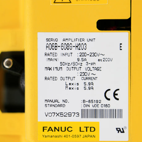 A06B-6089-H203 FANUC