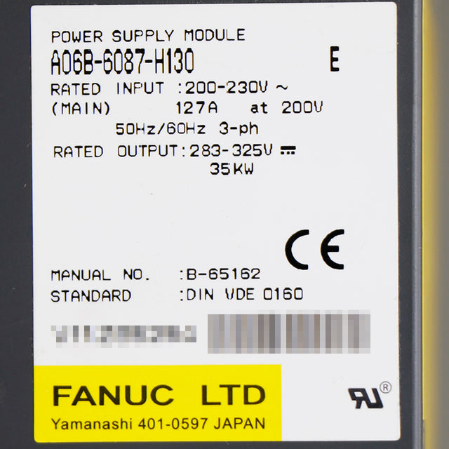 A06B6087H130 FANUC