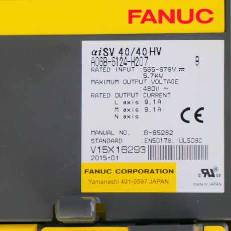 A06B-6124-H207 FANUC