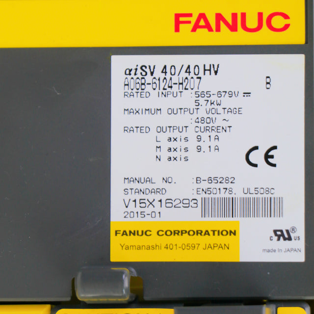 A06B-6124-H207 FANUC