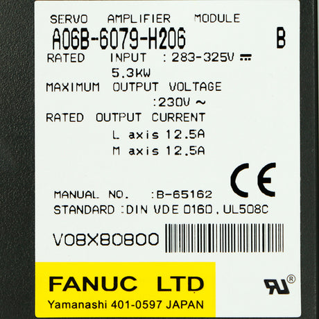 A06B-6079-H206 FANUC