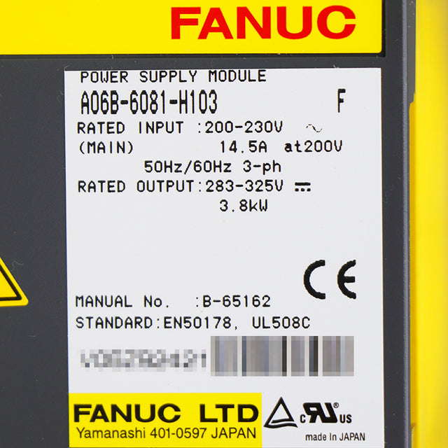 A06B-6081-H103 FANUC