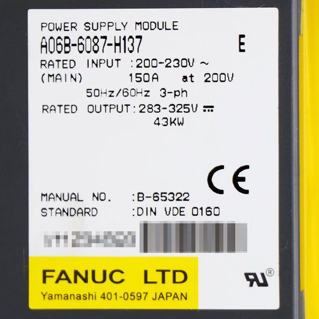 A06B-6087-H137 FANUC