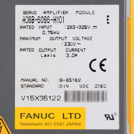 A06B-6096-H101 FANUC