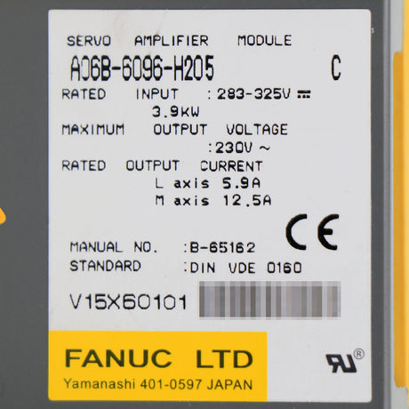 A06B-6096-H205 FANUC