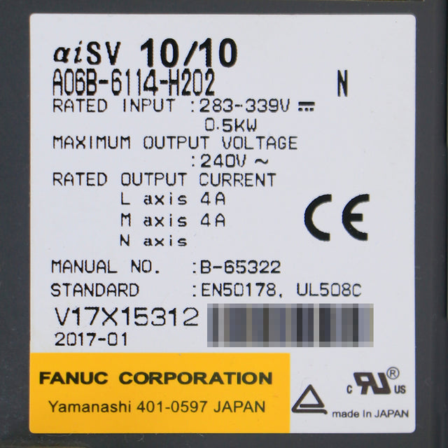 A06B-6114-H202 FANUC