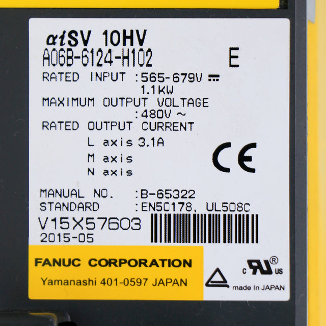 A06B-6124-H102 FANUC