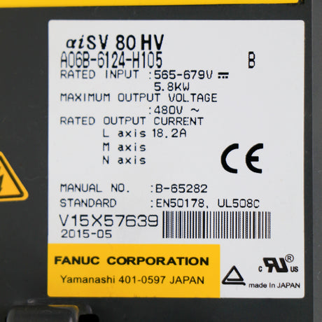 A06B-6124-H105 FANUC