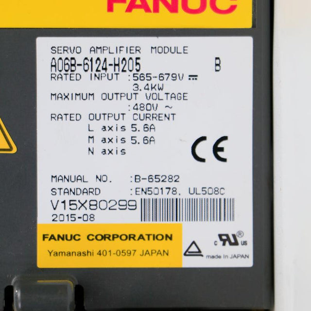 A06B-6124-H205 FANUC