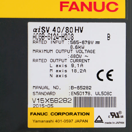 A06B-6124-H208 FANUC