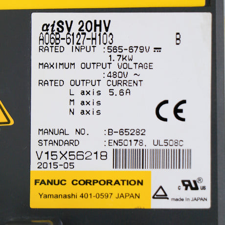 A06B-6127-H103 FANUC