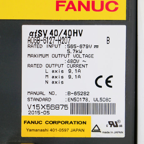 A06B-6127-H207 FANUC