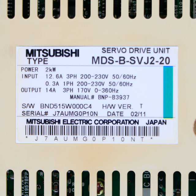 MDS-B-SVJ2-20 MITSUBISHI