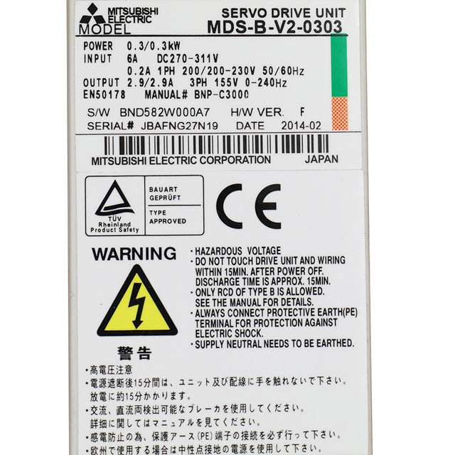 MDS-B-V2-0303 MITSUBISHI