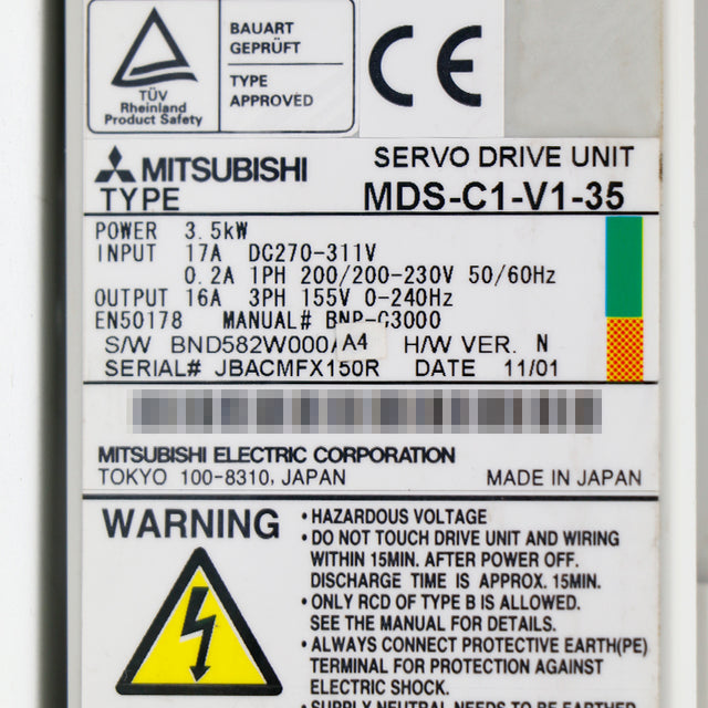 MDS-C1-V1-35 MITSUBISHI