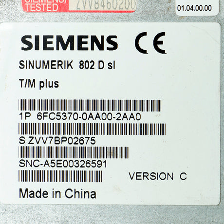 6FC5370-0AA00-2AA0 SIEMENS