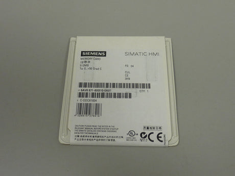 SIEMENS 6AV6671-8XB10-0AX1