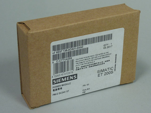 SIEMENS 6ES7138-4CA01-0AA0