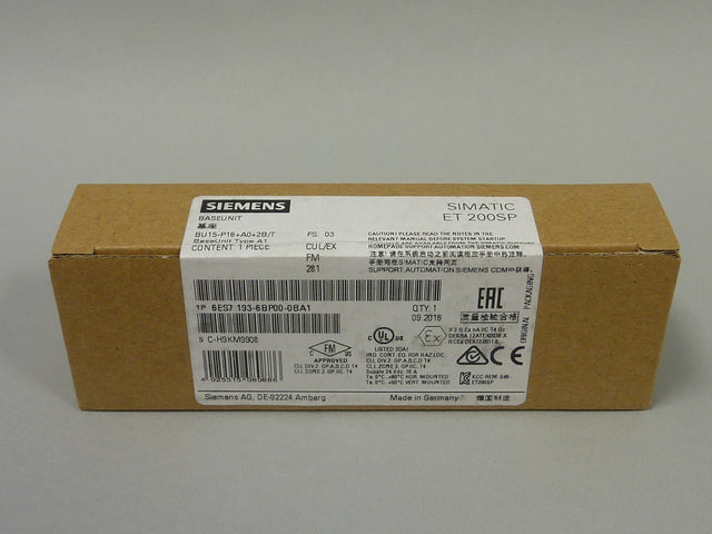 SIEMENS 6ES7193-6BP00-0BA1