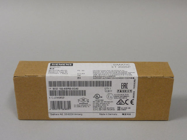 SIEMENS 6ES7193-6BP00-0DA0