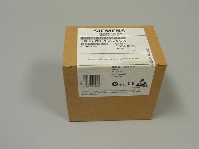 SIEMENS 6ES7231-7PC22-0XA0