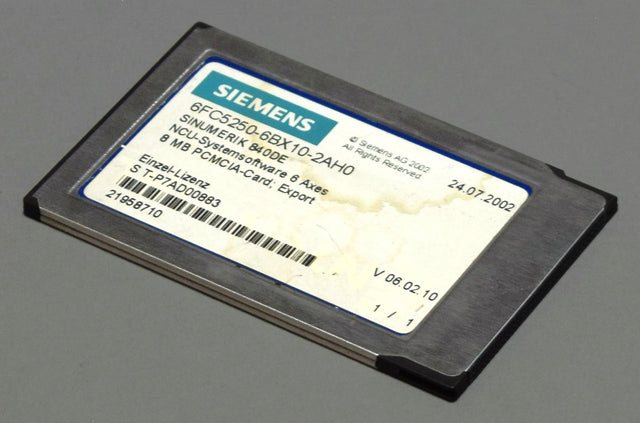 SIEMENS 6FC5250-6BX10-2AH0