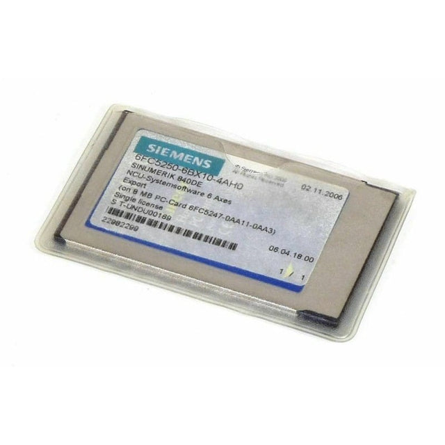 SIEMENS 6FC5250-6BX10-4AH0