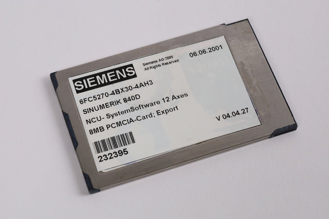 SIEMENS 6FC5270-4BX30-4AH3