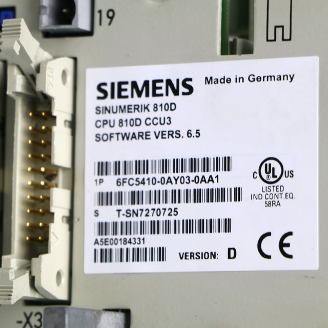 6FC5410-0AY03-0AA1 SIEMENS