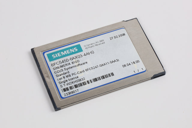 SIEMENS 6FC5450-6AX03-4AH0